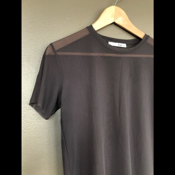 BNWT Sunday Best Sheer T-shirt- small - Picture 1 of 6